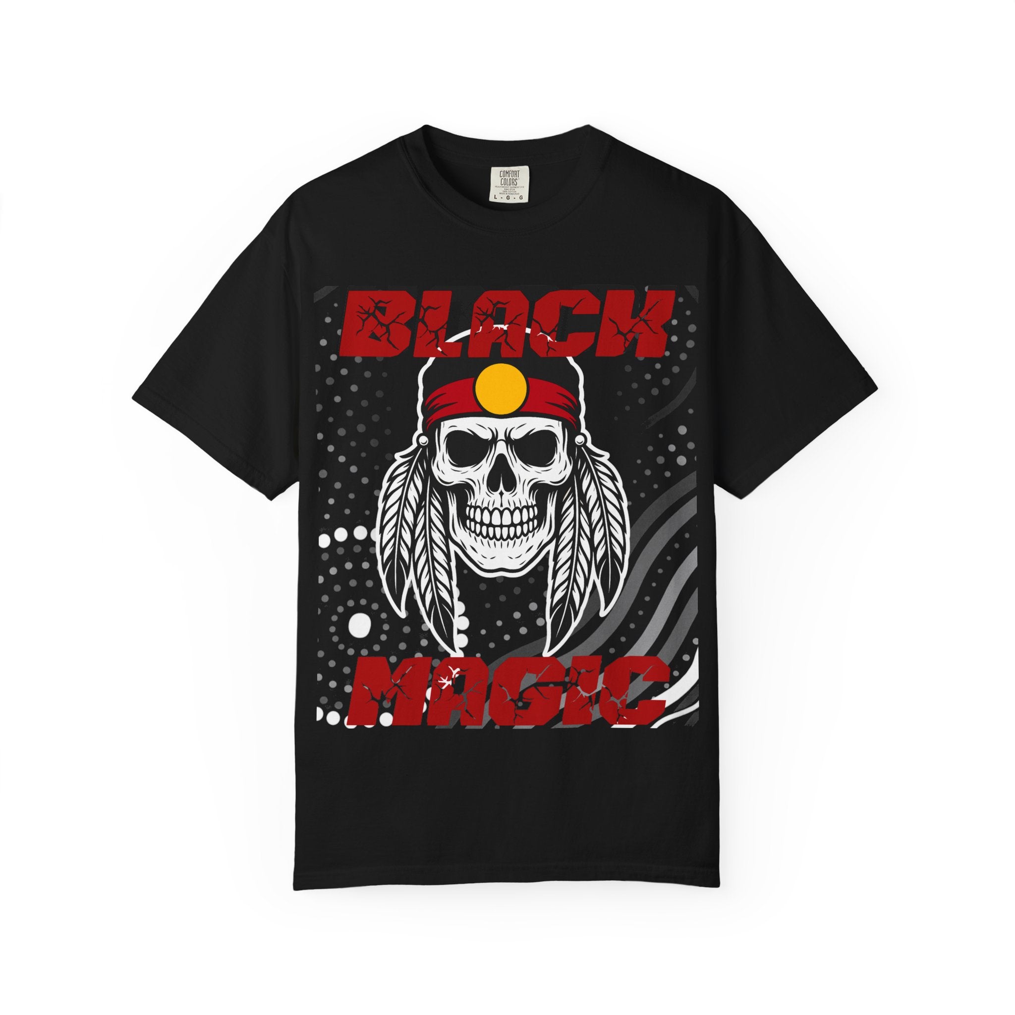 Exclusive Black Magic x Native Skull Tee