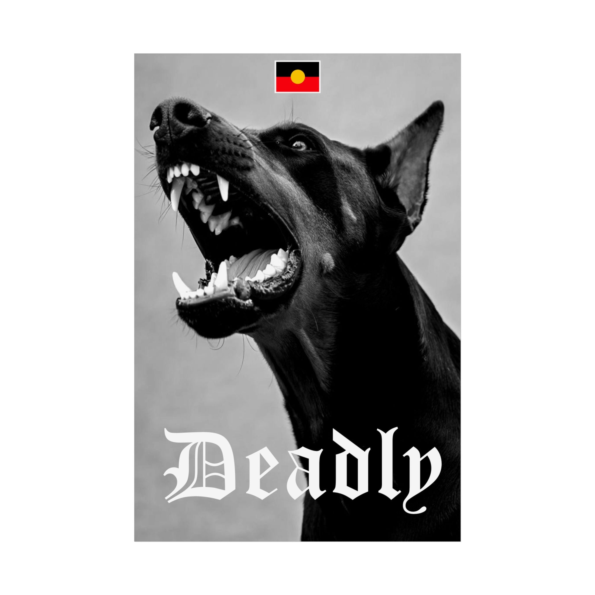 Deadly Doberman Poster