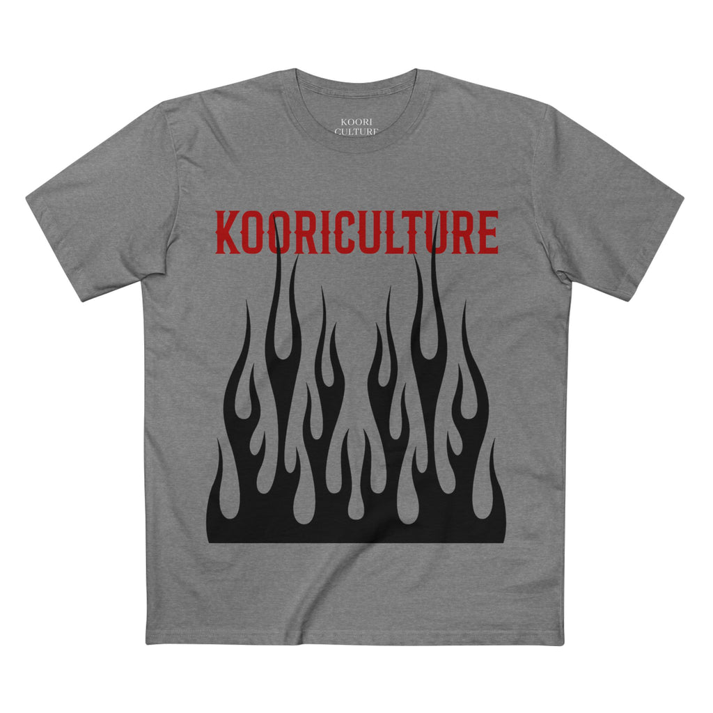 KooriCulture Flame Staple Tee