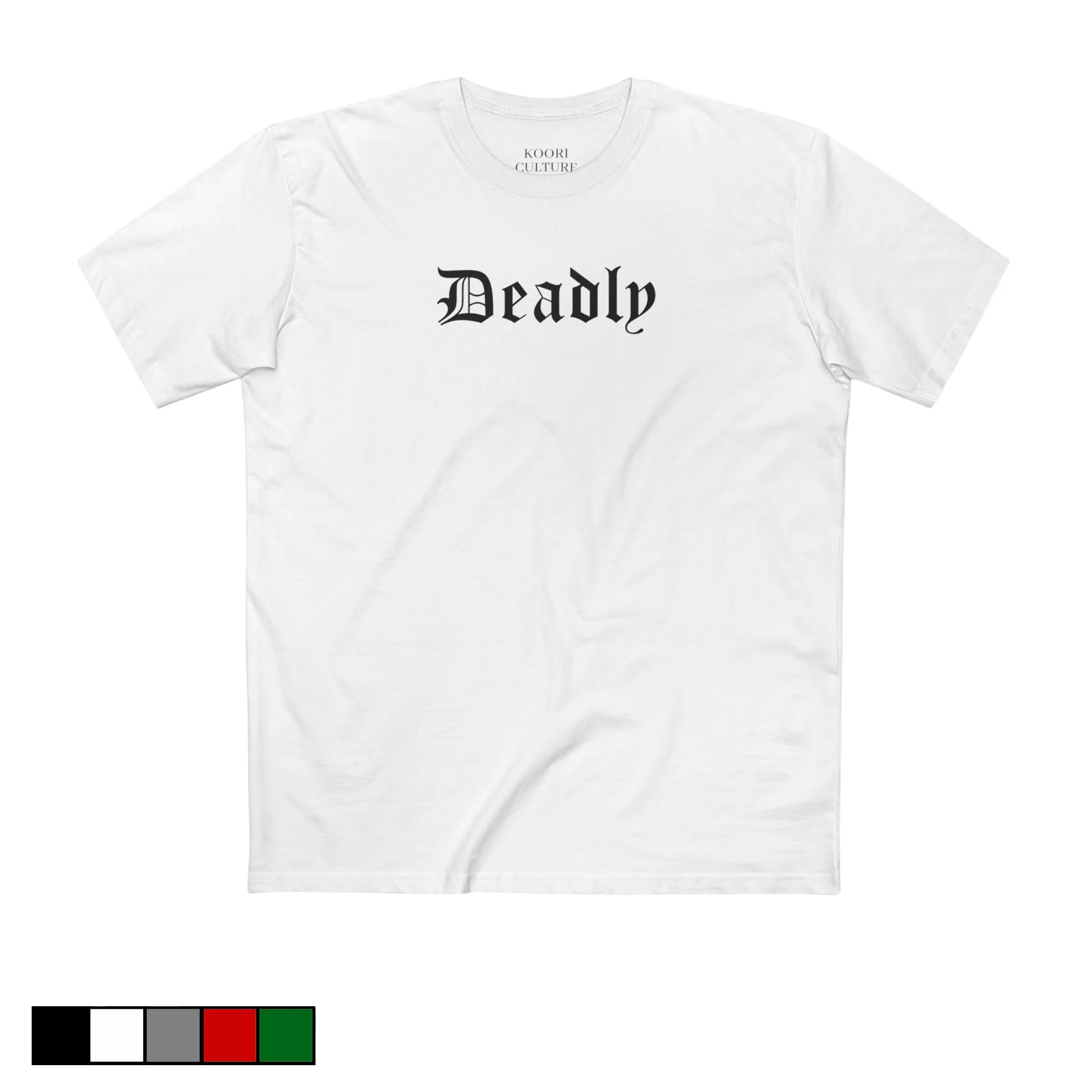 Men’s Deadly Staple Tee 5 colours