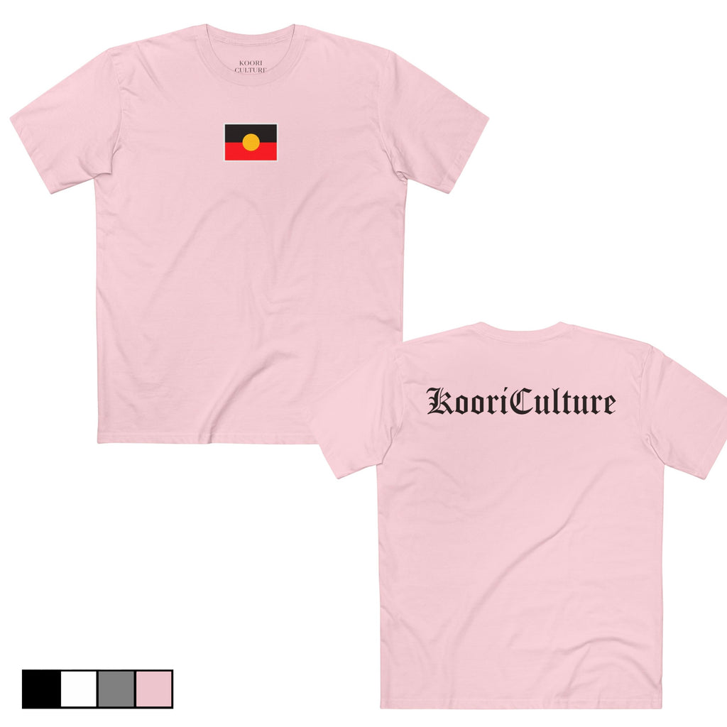 Women’s Aboriginal Flag x Koori Culture Staple Tee 4 colours