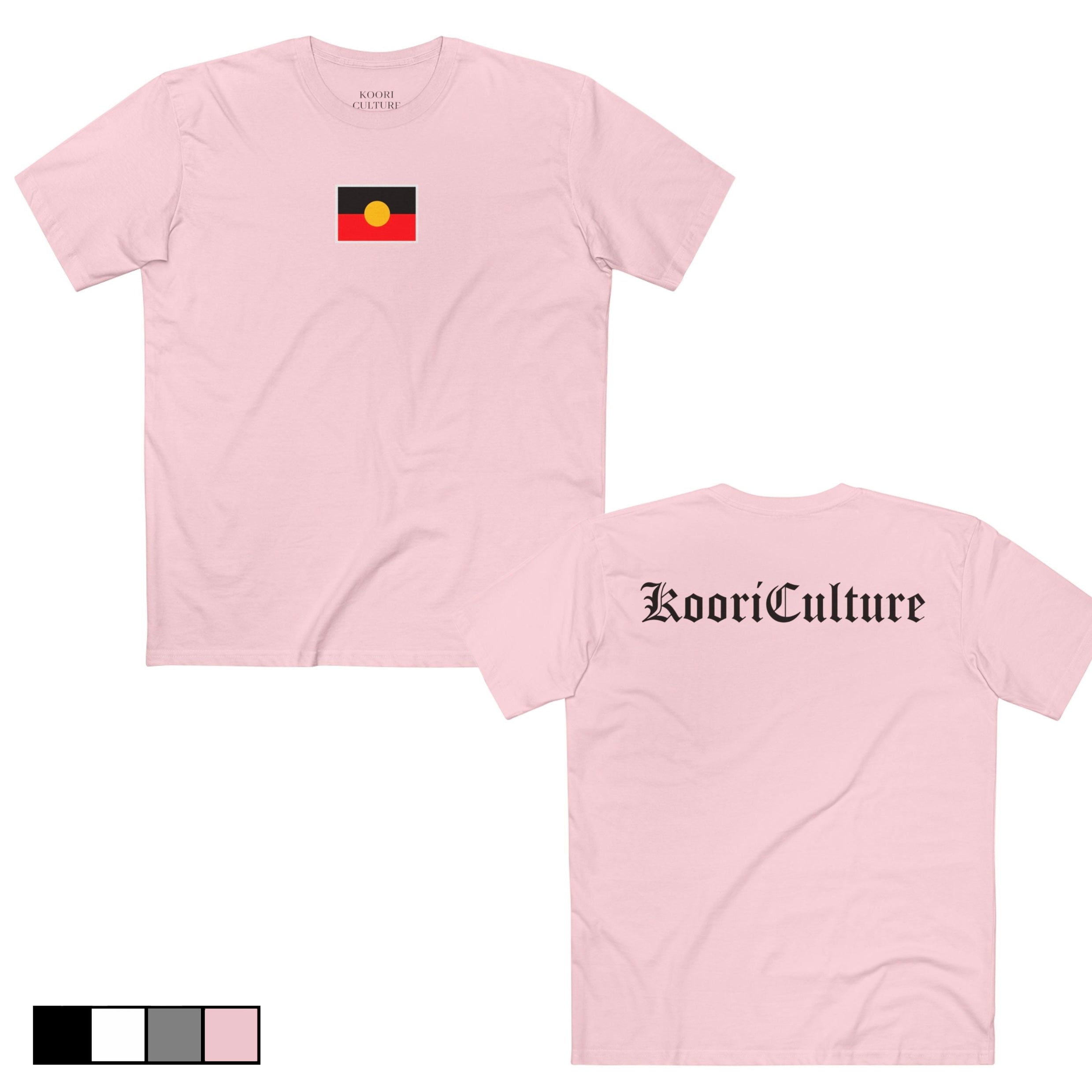 Women’s Aboriginal Flag x Koori Culture Staple Tee 4 colours